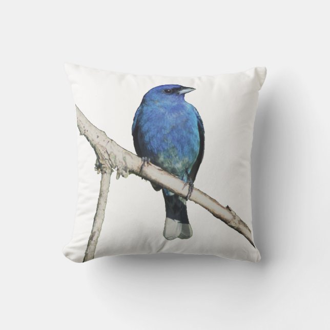 Coussin lapin indigo (Recto)