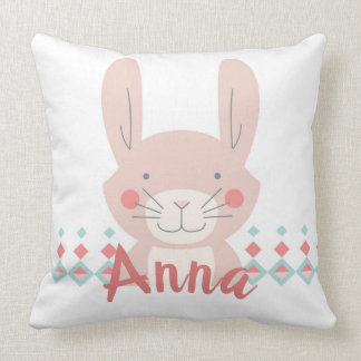 Coussin lapin lapin personnalisé