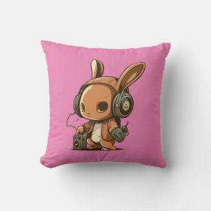 Coussin Lapin Mélodique : Un Voyage Musical