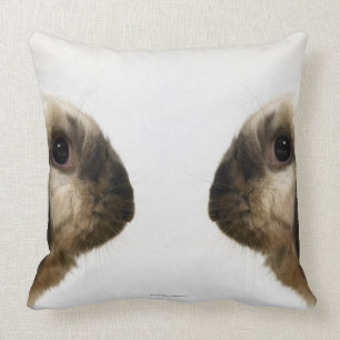 Coussin Lapin regardant le lapin