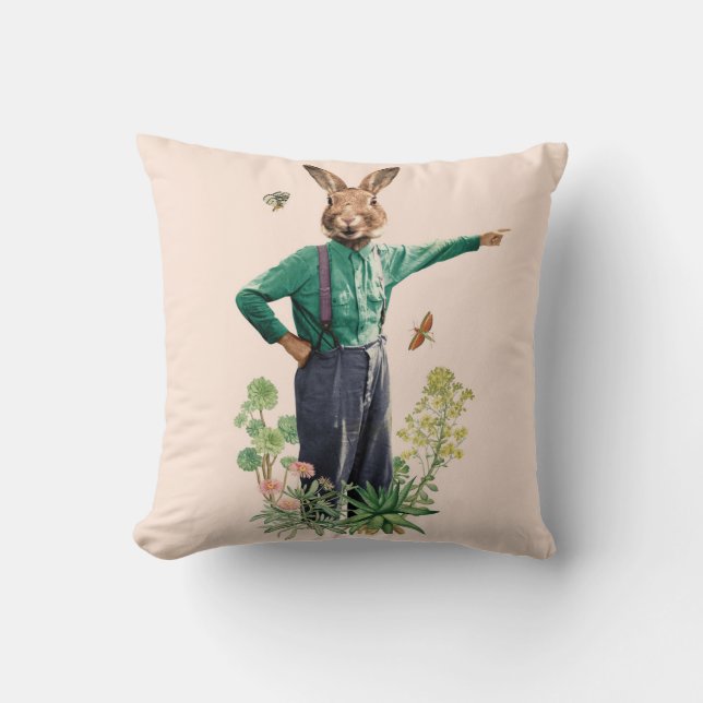 Coussin Lapin Scarecrow (Recto)