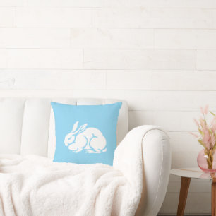 Coussin Lapin vintage