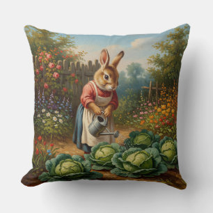 Coussin Lapine aux choux