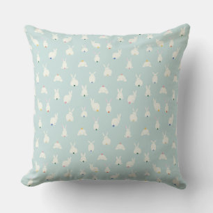 Coussin Lapins rigolos
