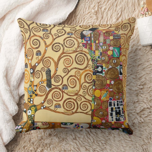 Coussin L'arbre de vie | Gustav Klimt | (Couverture)