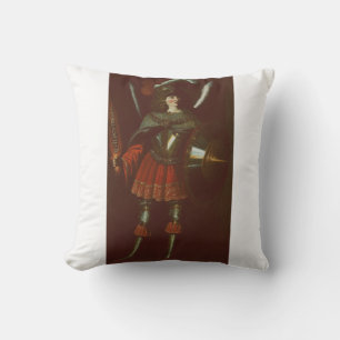 Coussin L'Archange Michel par Francisco de Zurbarán