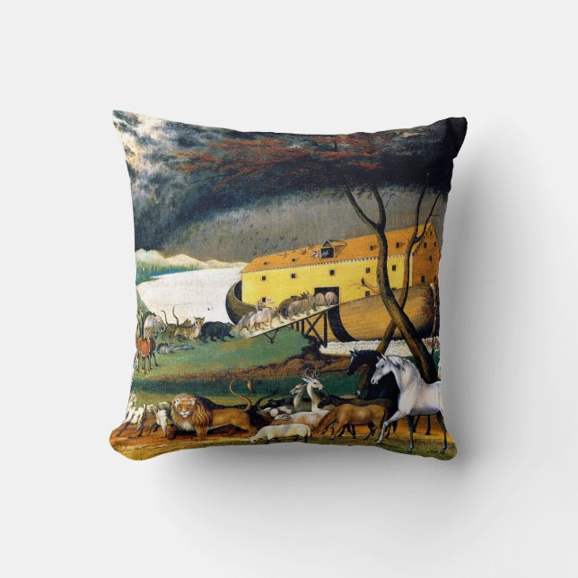 Coussin L'arche de Noé (Recto)
