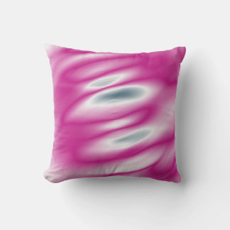 Coussin L'art Abstrait rose flou