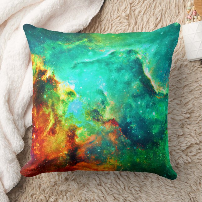 Coussin L'art de la toile galaxie (Couverture)