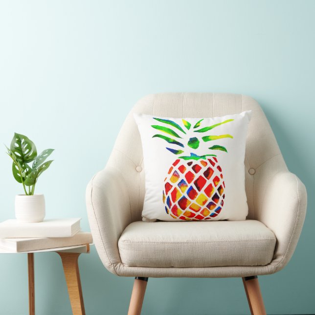 Coussin L'art de l'ananas (Chaise)