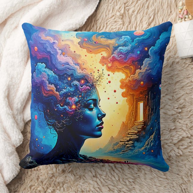 Coussin L'art de l'esprit cosmique (Couverture)