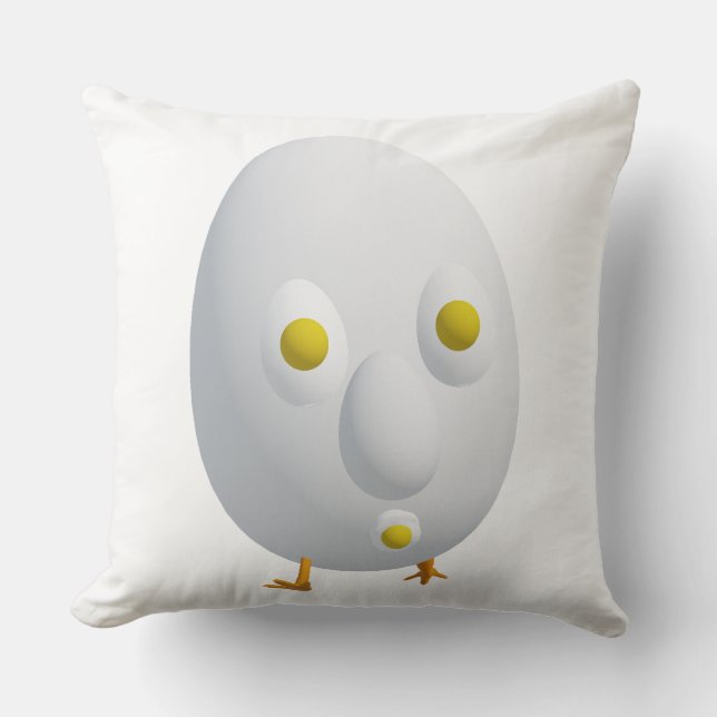 Coussin L'art de l'oeuf RG RA (Recto)