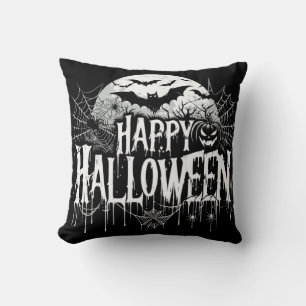 Coussin L'art d'Halloween vintage