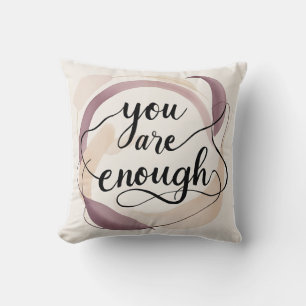 Coussin L'art doux "Vous en êtes assez"