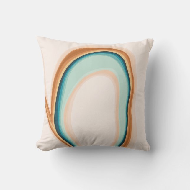 Coussin L'art du tourbillon doux (Recto)