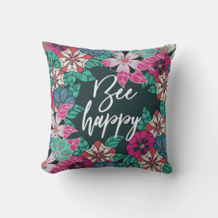 Coussin L'art floral des fleurs d'Abee
