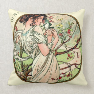 Coussin L'art français Nouveau peut amortir