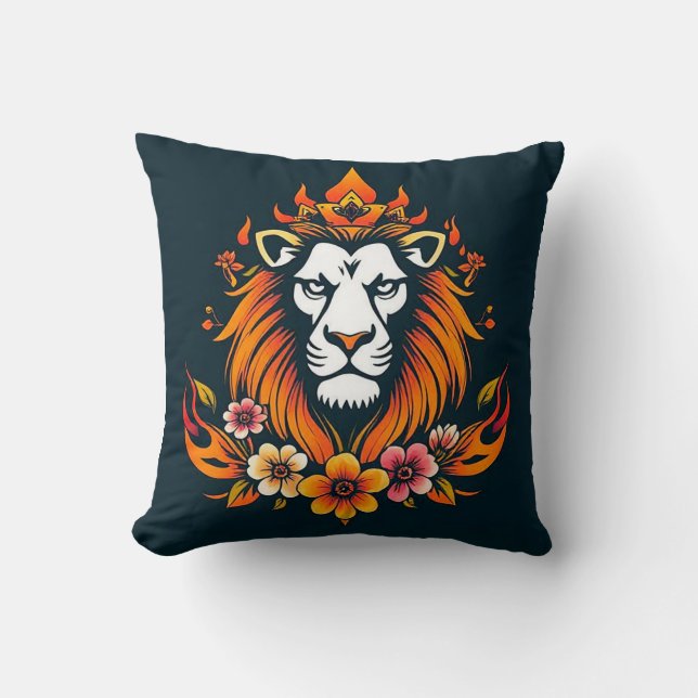 Coussin L'art moderne Lion (Recto)