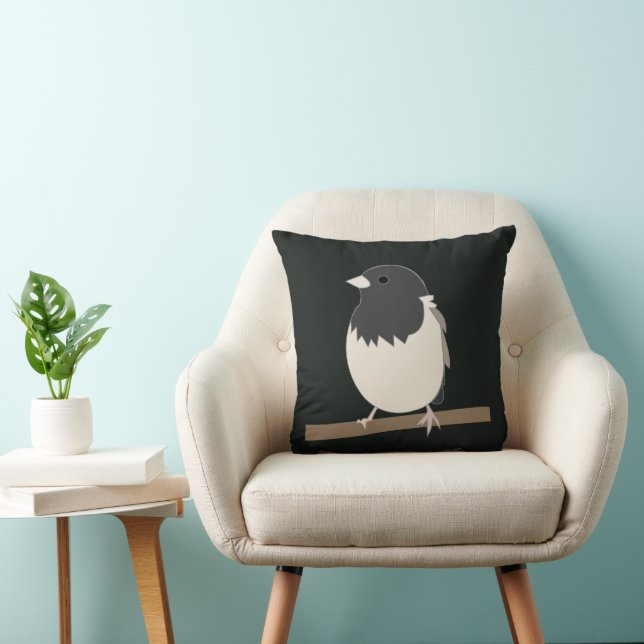 Coussin L'art ornithologique de Junco (Chaise)