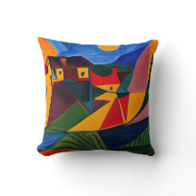 L'art Picasso au coucher du soleil