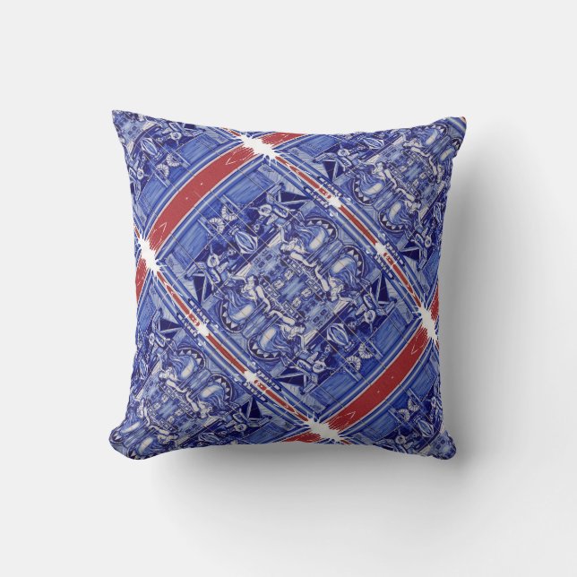 Coussin L'art populaire du fado portugais (Recto)