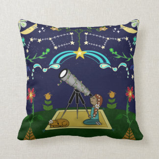 Coussin L'art populaire Night Sky