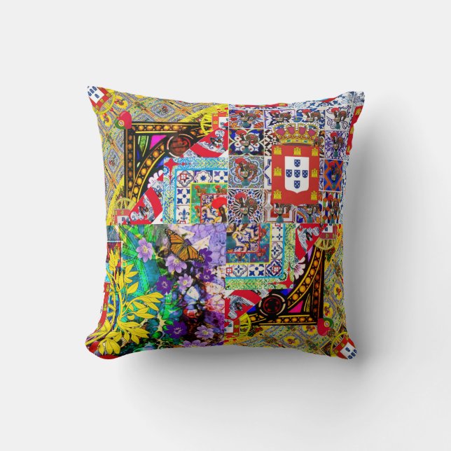 Coussin L'art populaire portugais (Recto)