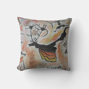 Coussin L'art rupestre Abstrait