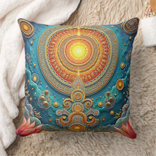 Coussin L'art spirituel Mandala