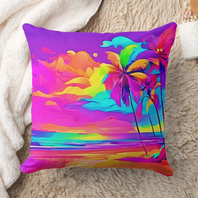 Coussin L'art tropical vibrant (Couverture)