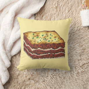 Coussin Lasagna Lasagna Italienne Cuisine américaine