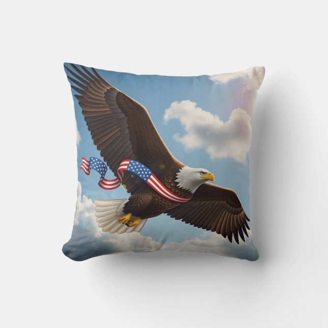 Coussin L'Ascension de la Liberté -  (Recto)