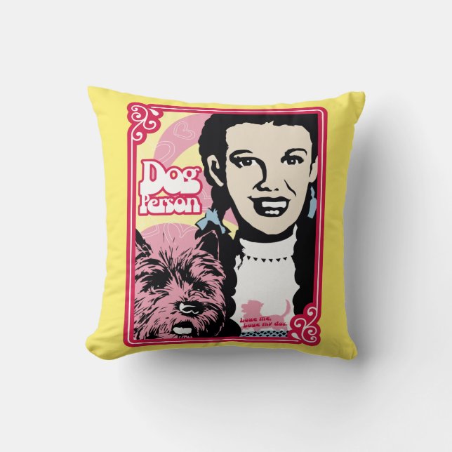 Coussin L'Assistant D'Oz™ | Dorothy™ & Toto™ - Personne de (Recto)