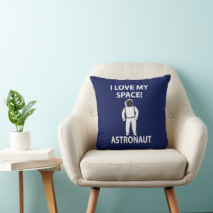 Coussin L'astronaute I Love My Space Astronaut