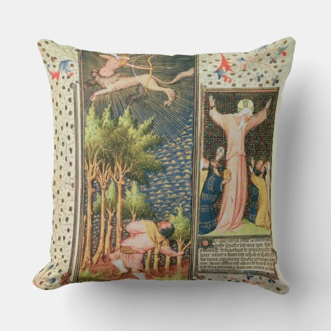 Coussin Lat 9471 f.16r novembre, du Grandes Heures d (Recto)