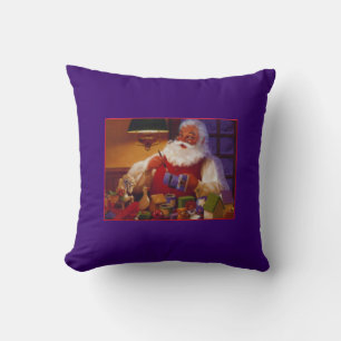 Coussin L'Atelier du Père Noël Pillows American MoJo