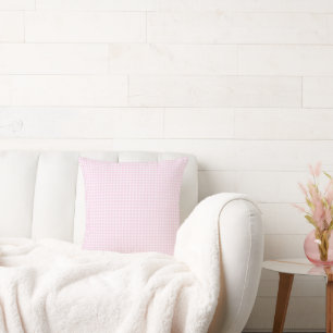 Coussin Lauren Pink En vichy