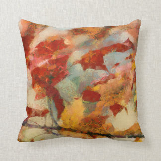 Coussin L'automne de feuille d'automne colore le carreau