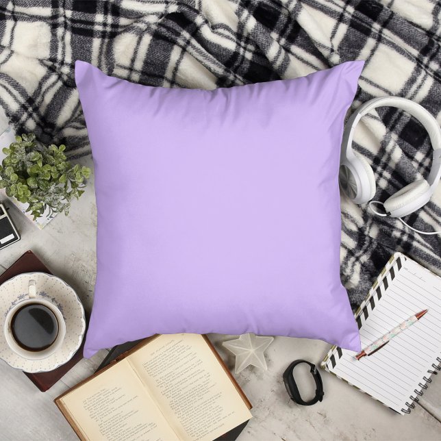 Coussin Lavande (Lavender Throw Pillow)