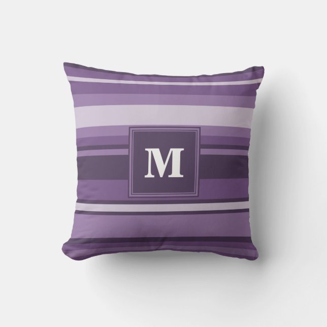Coussin Lavande monogramme (Recto)