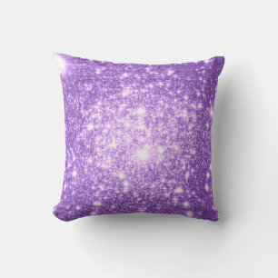 Coussin Lavender Purple Stars