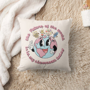Coussin L'avenir du monde est dans ma classe