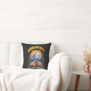 Coussin L'aventure dans les bois