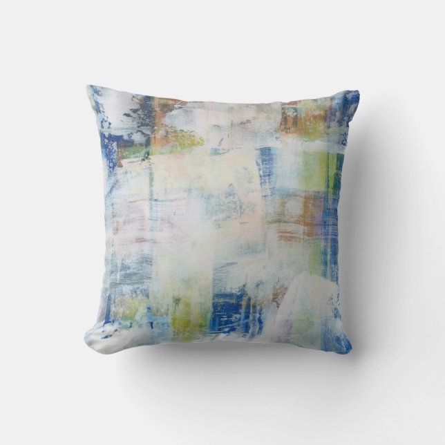 Coussin Laver blanc III (Recto)