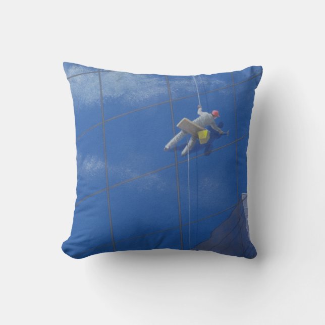 Coussin Laveur de vitres 1990 (Recto)
