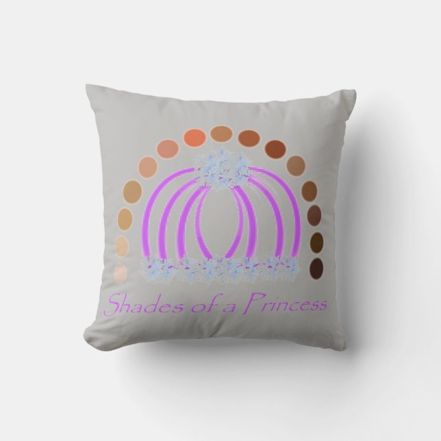 Coussin LavishlySur Les Ombres D'Une Princesse Maquiller A (Recto)