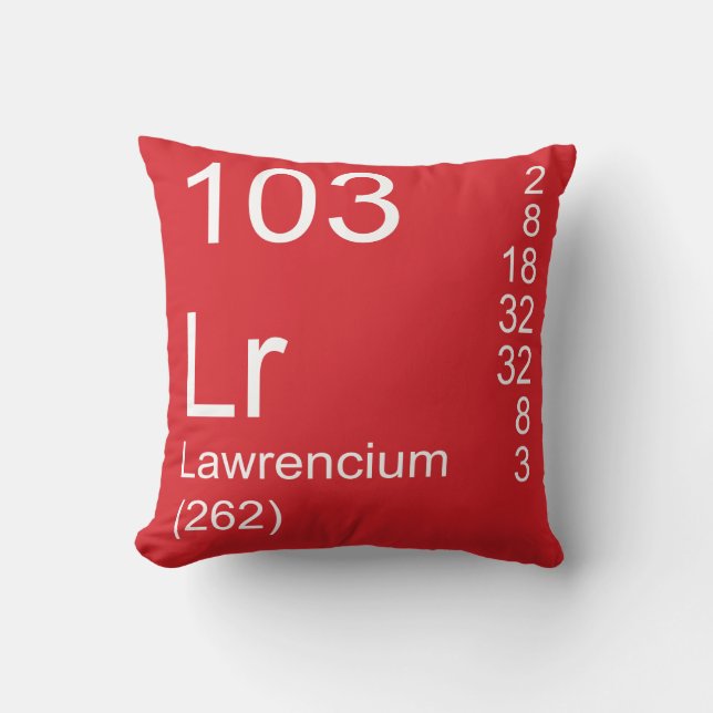Coussin Lawrencium (Recto)
