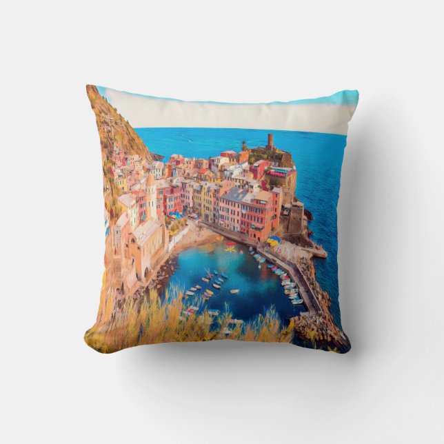 Coussin ldp VERNAZZA - Cinque Terre - (Recto)