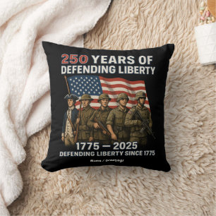 Coussin Le 250e anniversaire de la parade militaire du dra