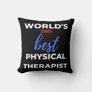 Coussin Le 2ème meilleur physiothérapeute du monde